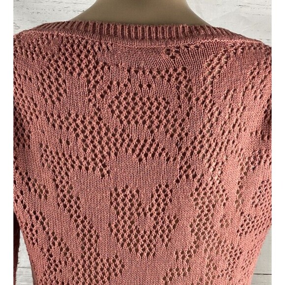 Stradivarius Sweater Small Mauve Pink - Picture 10 of 12